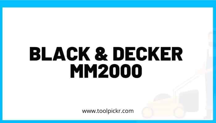 Black & Decker MM2000