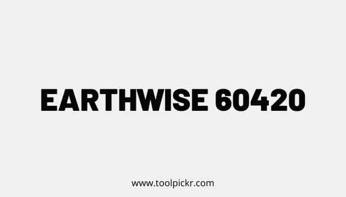 Earthwise 60420