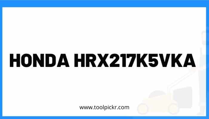 Honda HRX217K5VKA