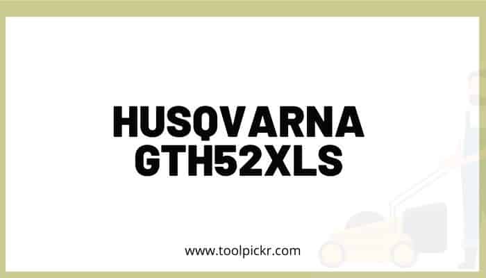 Husqvarna GTH52XLS