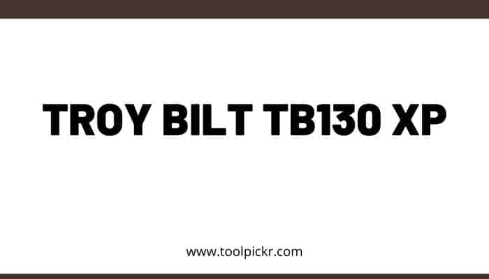Troy Bilt Tb130 XP lawn mower review