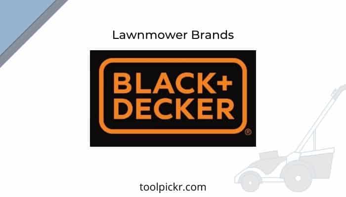 Black Decker LawnMower